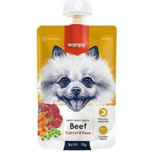Taze Sığır Etli Havuçlu Köpek Et Ezmesi 90GR