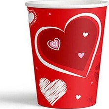 Parti Dükkanım Seni Seviyorum Bardak 8 Adet