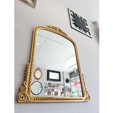 Ayna Denizi Lady Gold Model Altın Renk Dekoratif Ayna