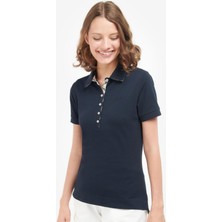 Barbour Portsdown Top Polo Yaka NY77 Navy