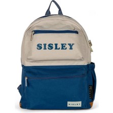 Sisley  Gri/lacivert Unisex Sırt Çantası Sisley 12910