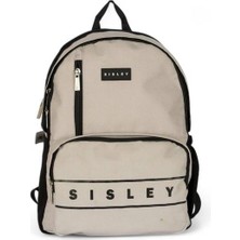 Sisley  Gri Unisex Sırt Çantası Sisley 12920