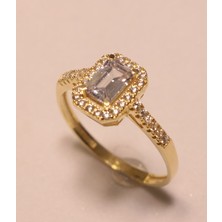 Güler Kuyumculuk Baget Taşlı Yüzük