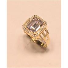 Güler Kuyumculuk Altın Baget Taşlı Yüzük