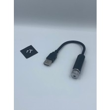 Flashing Araba USB Atmosfer Işık LED Galaxy Yıldızlı Projektör Gökyüzü Gece Lambası Parti Araba Atmosfer Lamba