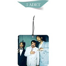 By Meyla Bymeyla Adamlar Temalı 5'li Oto Kokusu ve Oto Aksesuarı