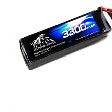 Leopard Power 3300MAH 7.4V 2s 30C Lityum Polimer Lipo Batarya Pil T Plug