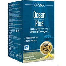 Ocean Plus 1200 Mg Omega-3 Balık Yağı 50 Kapsül