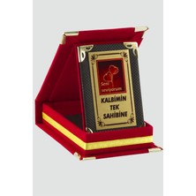 Feryal Kalbimin Tek Sahibine Plaketi