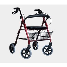 Medikaltec  Leo 347R Oturmalı Rollator Ayak Pedalli