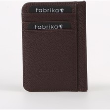 Fabrika Kahve Erkek 8X11X1 cm Deri Cüzdan Frk 320 Flt