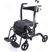 Medikaltec  Comfort Plus DM-9124 Lüx Ayak Pedallı Alüminyum Rolatör