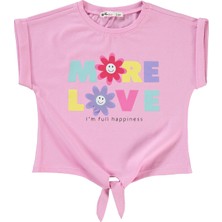 Civil Girls Kız Çocuk Tişört 2-5 Yaş Fondan Pembe