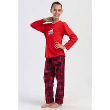 Pamuklu Kız Çocuk Uzun Kol Pijama Takım(7-8/13-14)
, 403211