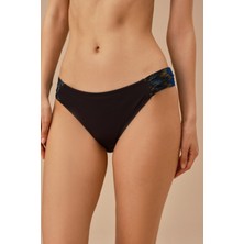 Suwen Yanı Pileli Bikini Alt
