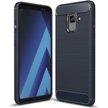 Techno Guru Samsung Galaxy A8 Plus 2018 Ultra Koruma Sağlayan Şık Room Silikon Kılıf