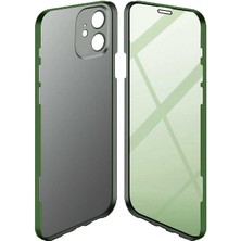 Ceponya Apple iPhone 11 Kılıf 360 Lüx Tam Koruma LED