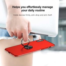 ZORE iPhone X/xs 5.8 Orijial Baseus Ring Bracket Yüzüklü Ince Kılıf