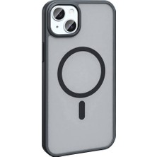 Vendas iPhone 15 Kılıf Magsafe Şarj Özellikli Mat Arka Yüzey Zore Sio Kapak
