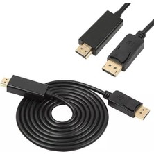 Concord C-589 Display Port To Hdmi 1.8 Metre Kablo Displayto HDMI 1,8m