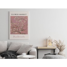 Pegziz Guetemala Botanik Renkli Çiçekler Dekoratif Kanvas Tablo - Modern Duvar Dekorasyon Sanatı