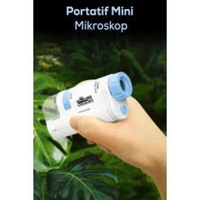 DEMPOWER Çocuk Portatif Mini Mikroskop