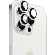 Etiget iPhone 15 Pro Kamera Koruyucu Lens Alüminyum Alışımlı Cam