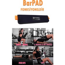 Bodyography Barpad Ağırlık Taşıma Fitness Antrenman Kemeri Sarı