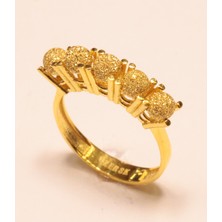 Güler Kuyumculuk Altın Beş Top Yüzük