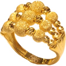 Güler Kuyumculuk 14 Ayar Altın Dorika Toplu Yüzük