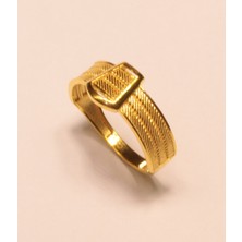 Güler Kuyumculuk 14 Ayar Altın Trabzon Hasır Yüzük