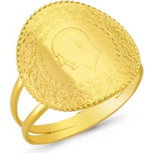 Güler Kuyumculuk Altın Çeyrek Yüzük