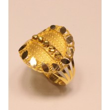 Güler Kuyumculuk 14 Ayar Altın Taşsız Dorika Toplu Yüzük