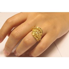 Güler Kuyumculuk 14 Ayar Altın Taşsız  Dorika Toplu Yüzük