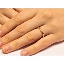 Güler Kuyumculuk 22 Ayar Altın Minimal Yüzük