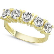 Güler Kuyumculuk Altın Beştaş Yüzük