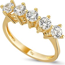 Güler Kuyumculuk Altın Beştaş Yüzük