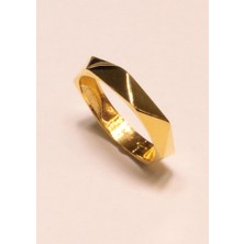 Güler Kuyumculuk 22 Ayar Altın Minimal Yüzük