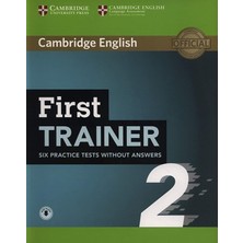Cambridge University Press First Trainer 2 Six Practice Tests Without Answers