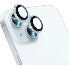 Etiget iPhone 15 Plus Kamera Koruyucu Lens Alüminyum Alışımlı Cam