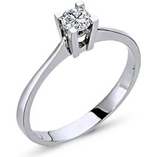 Güler Kuyumculuk Pırlanta Tek Taş Yüzük