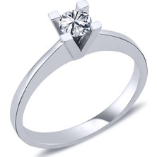 Güler Kuyumculuk Pırlanta Tek Taş Yüzük