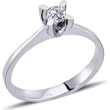 Güler Kuyumculuk Pırlanta Tek Taş Yüzük