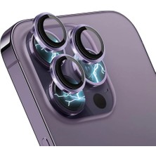 Etiget iPhone 14 Pro Kamera Koruyucu Lens Alüminyum Alışımlı Cam