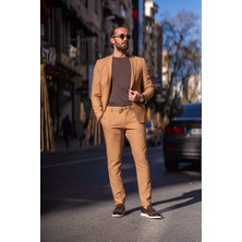 Sardınelli Erkek Takım Elbise Mono Yaka