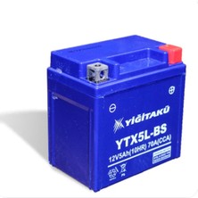 Yiğit Yiğit Akü 12V 5AH C10 Motorcycle Battery YTX5L-BS