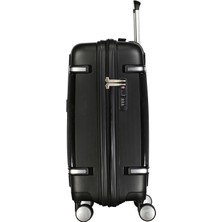 Pierre Cardin Trolley 50 cm Siyah Unisex Valiz