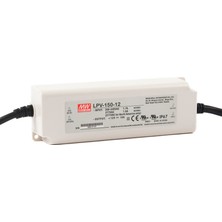 Mean Well  LPV-150-12 12VDC 10.0AMP IP67 LED Sürücü