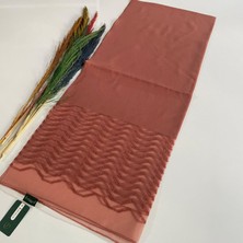 Lo'cella Ipeksi Tül Jakar Şal Tarçın JSK0212