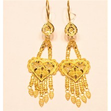 Güler Kuyumculuk Altın Hint Küpe